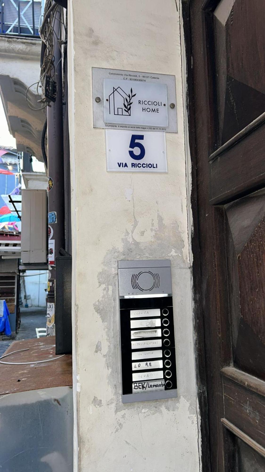 Riccioli Home Κατάνια Εξωτερικό φωτογραφία